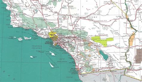 Printable Road Map Of Southern California | Printable Maps