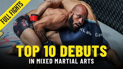 Top 10 Mixed Martial Arts Debuts In ONE Championship | ONE Championship ...