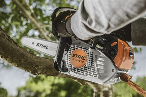 MS 150 T C-E |Lightweight Professional Arborist Chainsaw | STIHL USA