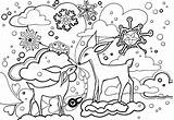 Free Printable Winter Coloring Pages sketch template