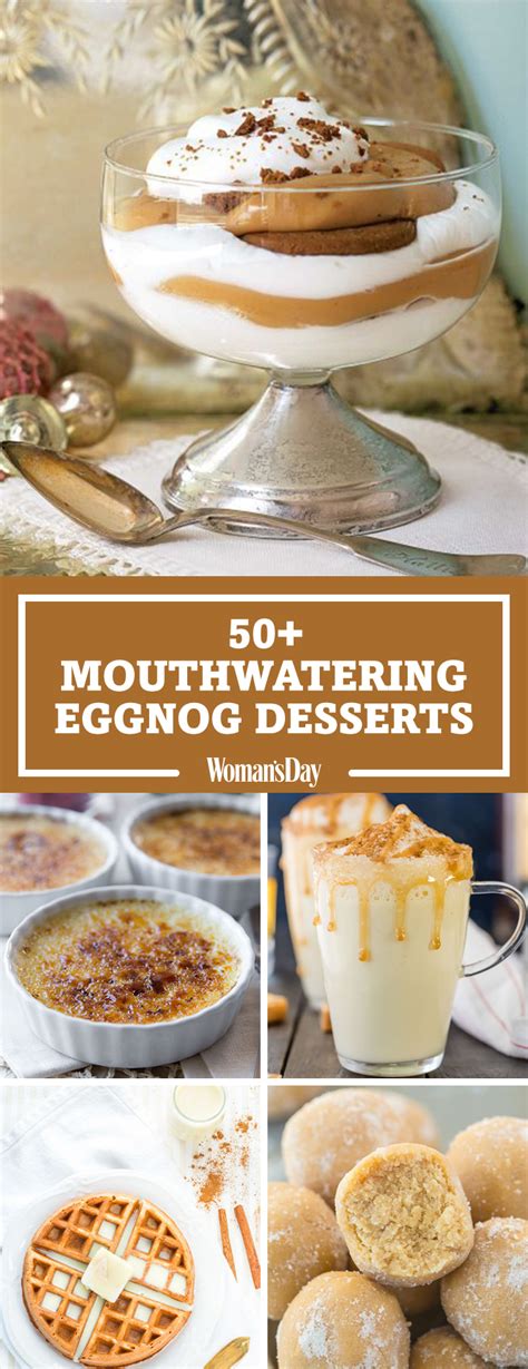 55 Homemade Eggnog Dessert Recipes - Easy Holiday Recipes with Eggnog