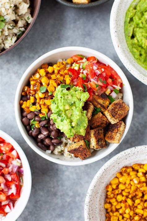 Chipotle Inspired Vegan Burrito Bowl | Recipe | Vegan burrito, Vegan ...