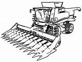 Tractor Coloring Pages sketch template