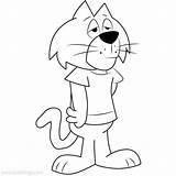 Top Cat Coloring Pages Officer Dibble  XColoringscom sketch template