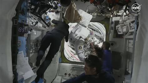 ISS astronauts conduct ‘spacewalk review’ after spacesuit coolant leak ...