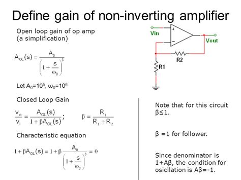 what is the difference between open loop and closed loop gain of the circuit - Wiring Work