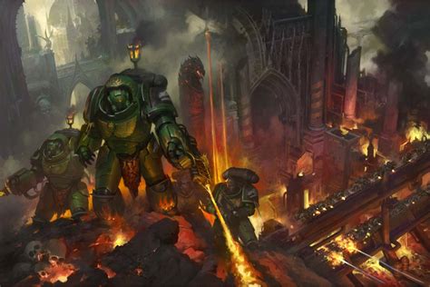 Salamanders – WARHAMMER ART