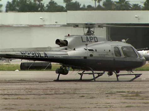LAPD Helicopter Forced To Land By Gunfire - CBS Los Angeles