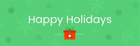 Holiday Email Banner - Venngage