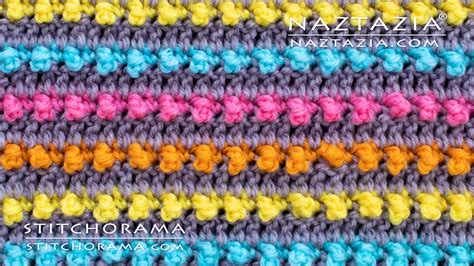 How to Crochet the Bead Stitch - Naztazia