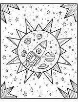Explore The Fascinating Universe With Galaxy Coloring Pages sketch template