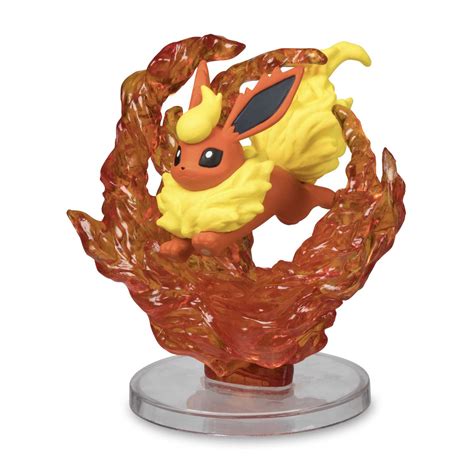 Pokémon Gallery Figure: Flareon—Flare Blitz | Pokémon Center Original