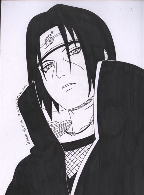 Itachi Uchiha Shippuuden Manga by kingvegito on DeviantArt