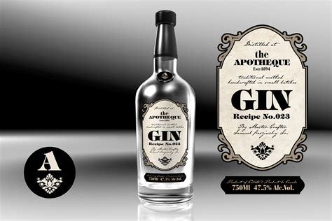 Label Design Vancouver / Gin Labels on Behance