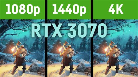 RTX 3070 // 1080p vs. WQHD vs. 4k // in 12 Games - YouTube