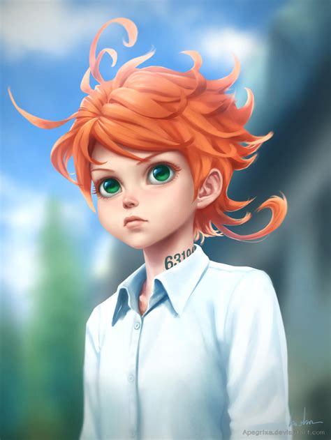 Emma [The Promised Neverland] fan art. by Apegrixs on DeviantArt