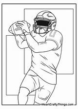 Nfl Coloring Pages Printable sketch template