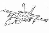 Cool Fighter Jet Coloring Page  Free Printable Pages For Kids sketch template