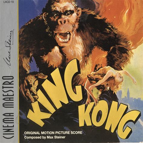 King Kong 1933 OST Cover by psycosid09 on DeviantArt