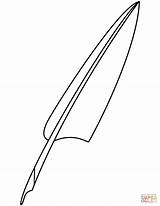 Feather Quill Pen coloring Page  Free Printable Coloring Pages sketch template