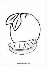 Fruit Coloring Pages  Vegetable Food sketch template