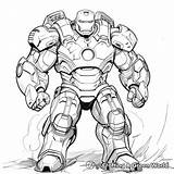 Hulkbuster Coloring Pages  Free & Printable sketch template
