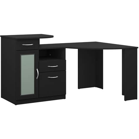 Black Corner Home Office Computer Desk - Vantage | RC Willey | Home ...