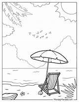 26 Beach Coloring Pages Free PDF Printables sketch template
