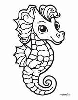 Printable Seahorse Coloring Pages – 30 Sheets  Easy Peasy And Fun sketch template