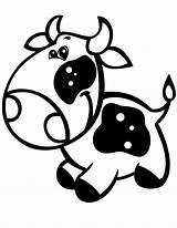 Cartoon Cow Coloring Pages  Free Printable sketch template