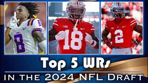 Top 5 Wide Receivers in the 2024 NFL Draft I Full of First Round Talent - YouTube