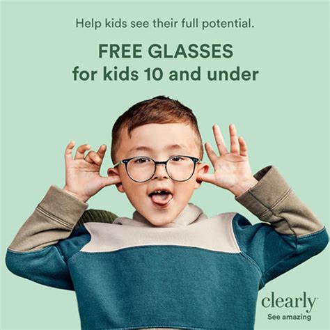 Free Glasses for Kids - 10 Years and Under! | FamilyFunVancouver.com