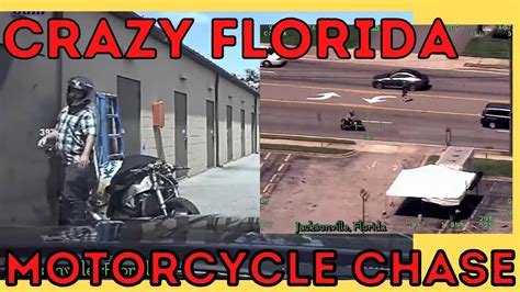 High Speed Motorcycle Chase In Florida - YouTube