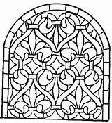 Get This Printable Stained Glass Coloring Pages 84618 sketch template