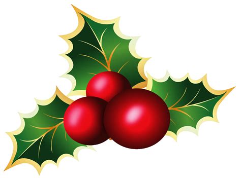 Free Christmas Holly Transparent Background, Download Free Christmas Holly Transparent ...