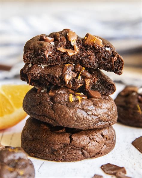 Chocolate Orange Cookies – Like Mother, Like Daughter