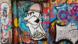 Spray paint | Wall at Central Square / Modica Way Cambridge,… | Flickr