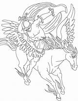 Free Printable Pegasus Coloring Pages For Kids sketch template