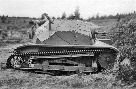 TKS -Polish tankette in the early camouflage, displayed in Estonia in 1934.