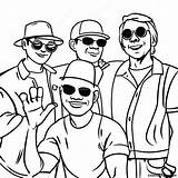 Cool Homies Hanging Out Coloring Page  Pagescom sketch template