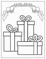 20 Christmas Present Coloring Pages Free PDF Printables sketch template