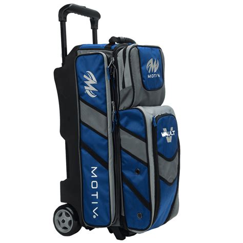 Motiv Vault 3 Ball Roller Bowling Bag- Blue - Walmart.com - Walmart.com