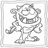 monster coloring book  Silly Pages By Abdell Hida sketch template