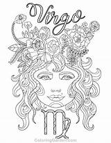 Virgo Coloring Pages At GetColoringscom  Free Printable Colorings sketch template