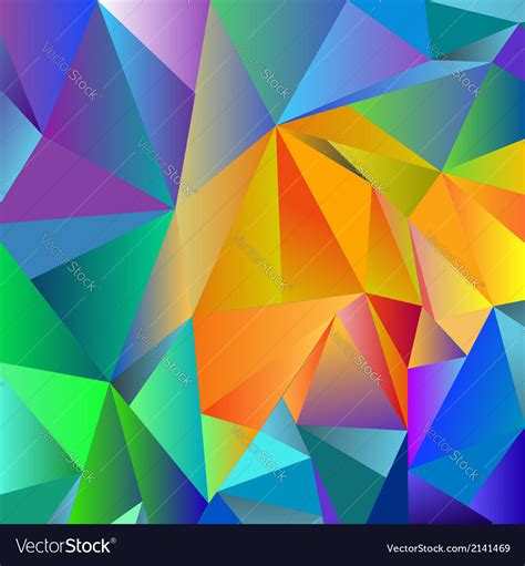 Crystal background Royalty Free Vector Image - VectorStock