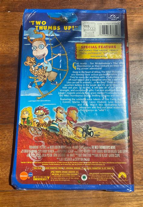 La película Wild Thornberrys SELLADO VHS Clamshell - Etsy México