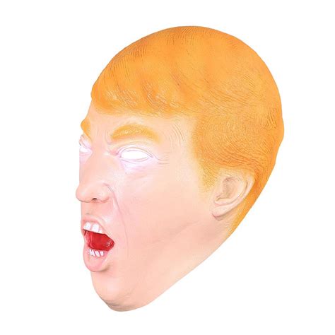 Donald Trump Costume Mask Halloween Realistic Latex Masquerade Carnival ...