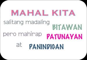 Mahal Kita Tagalog Love Quotes. QuotesGram