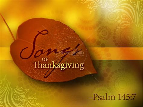 Thanksgiving Sermon PowerPoint | Fall Thanksgiving PowerPoints