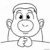 Funny Cartoon Nose Coloring Page 37604 29729 sketch template